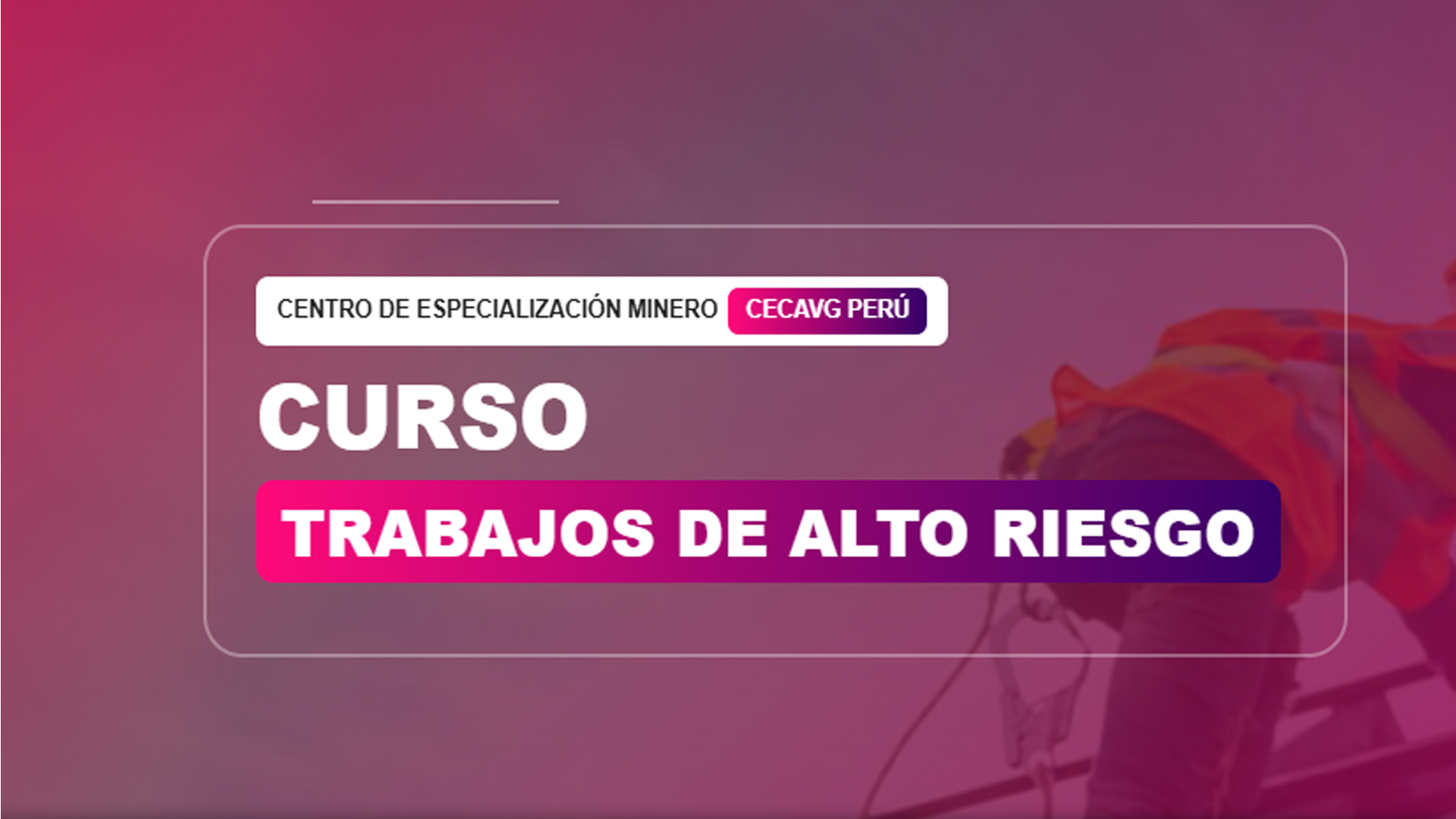 Trabajos de Alto Riesgo